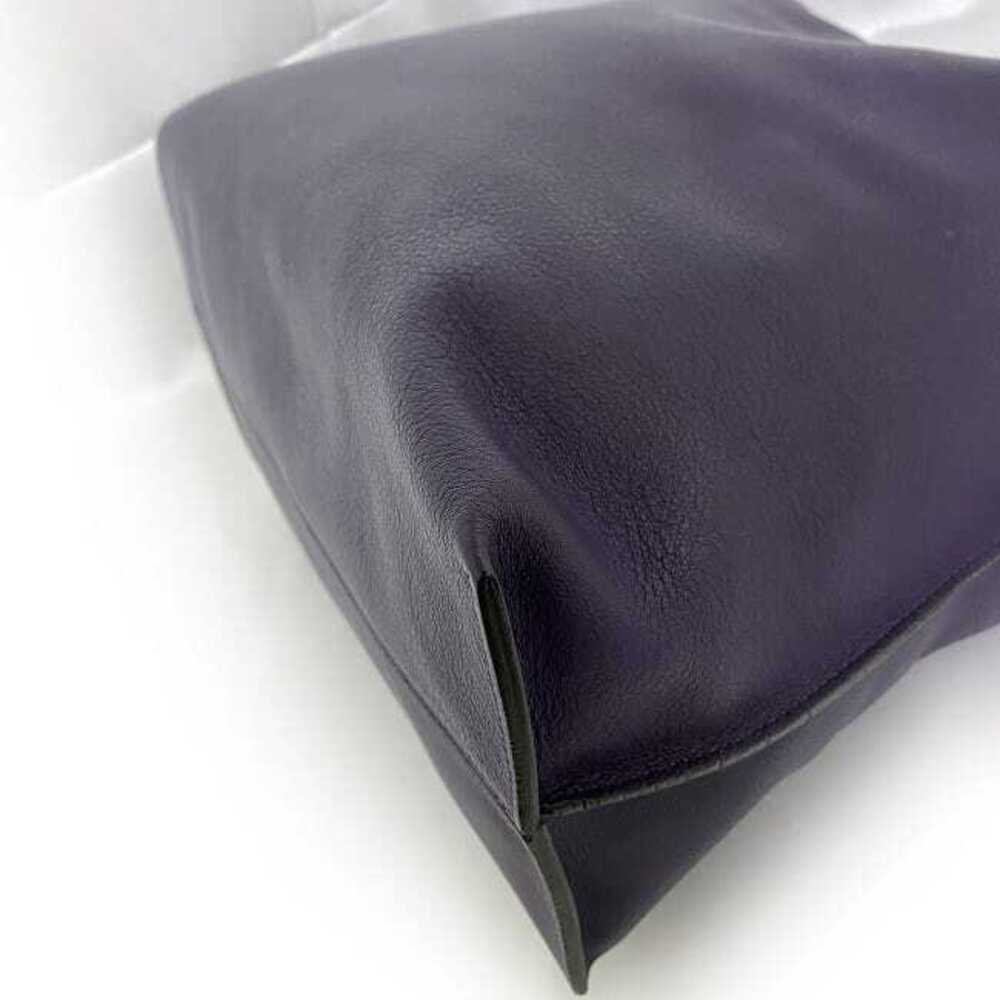 Loewe Flamenco Knot Shoulder Bag Purple Shoulder Cowhide Drawstring Tote - Picture 6 of 10